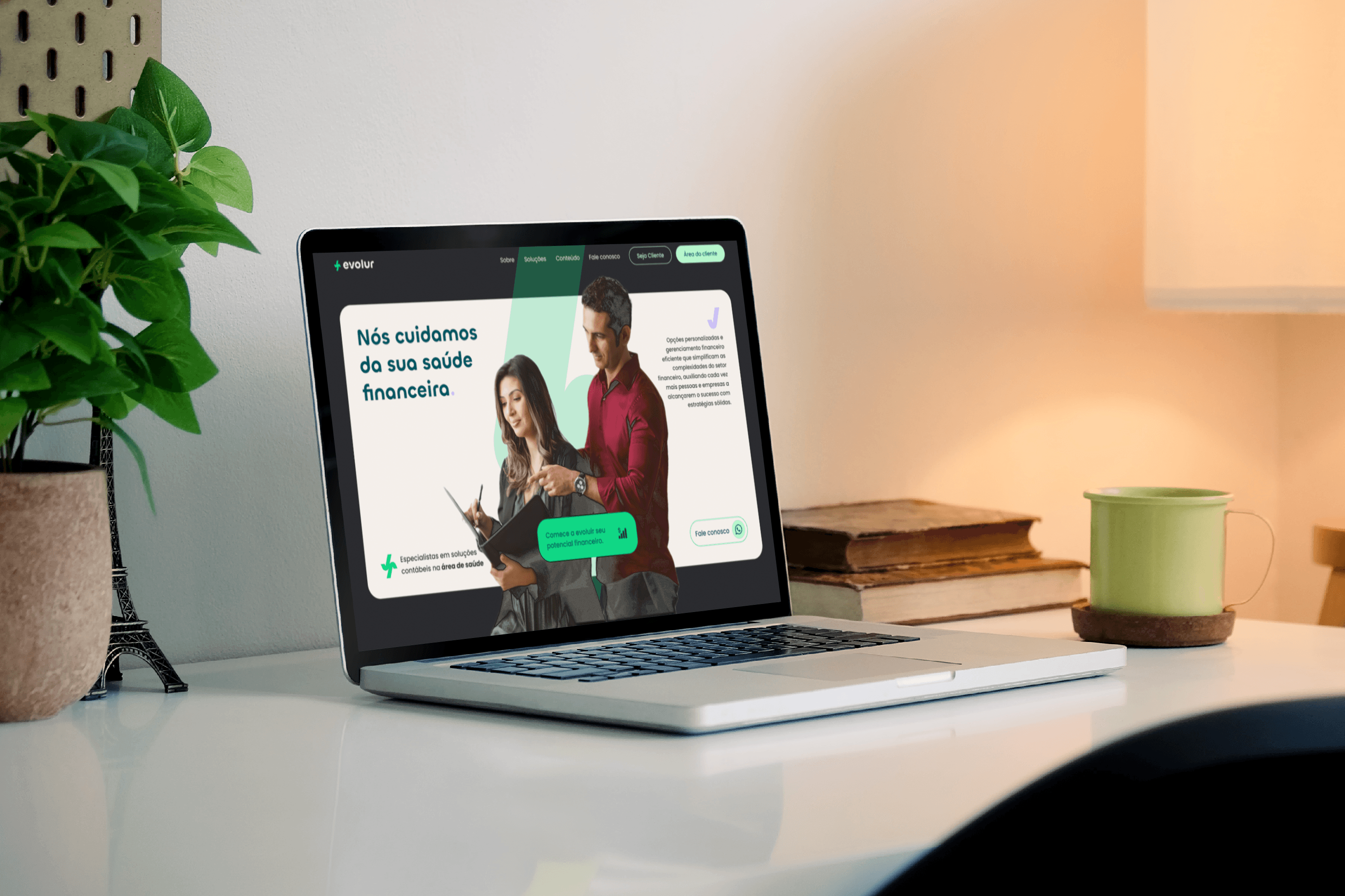 Capa do projeto Evolur